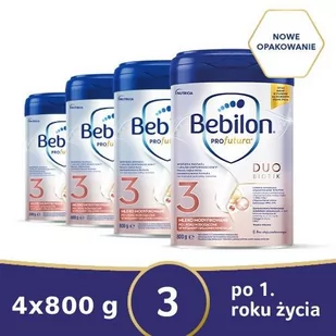 Bebilon Profutura Duobiotik 3 – dla dzieci po 1. roku życia, 4x800g - Mleko modyfikowane - miniaturka - grafika 1