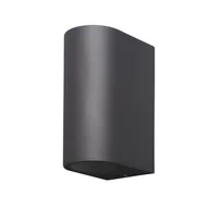 Lampy ogrodowe - Kinkiet KANDANCHU 2xGU10 IP54 - szary - miniaturka - grafika 1