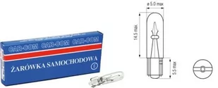 Żarówka Samochodowa 12V 1.2W Całoszklana do Auta 10szt. - Żarówki samochodowe - miniaturka - grafika 1