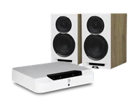 Zestawy stereo - Bluesound POWERNODE EDGE (biały) + Uni-Fi Reference B6 (biały) - miniaturka - grafika 1