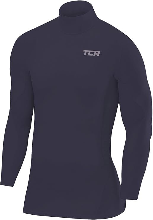 TCA Koszulka Termiczna z Długim Rękawem dla Mężczyzn i Chłopców 10–12 lat