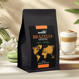 Kawa Brazylia Santos 17/18 Guaxupe ziarnista - Kawa - miniaturka - grafika 1