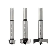 Frezy - Dexter Zestaw frezów puszkowych do drewna 20/26/35 mm FORSTNER - miniaturka - grafika 1