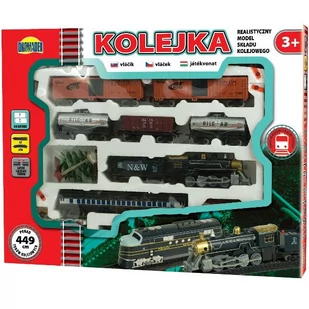 Dromader Kolejka Wielka 449 cm R_ZD-5118 - Kolejki i akcesoria - miniaturka - grafika 1