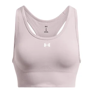 Biustonosz treningowy Under Armour Vanish Seamless Mid Branded - Bielizna sportowa damska - miniaturka - grafika 1