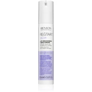 Revlon Professional Professional Anti-Brassiness Purple Drops 50 ml - Olejki do ciała i włosów - miniaturka - grafika 1