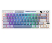 Klawiatury - Royal Kludge RK M65 Ocean Blue Cream switch RK-M65-OCBLU-CRMSW-US - miniaturka - grafika 1