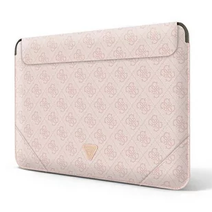 Guess Sleeve GUCS14P4TP 13/14" rożowy /pink 4G Uptown Triangle logo GUE001835-0 - Torby na laptopy - miniaturka - grafika 4