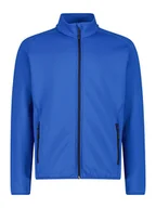 Odzież trekkingowa męska - CMP Kurtka polarowa w kolorze niebieskim - miniaturka - grafika 1