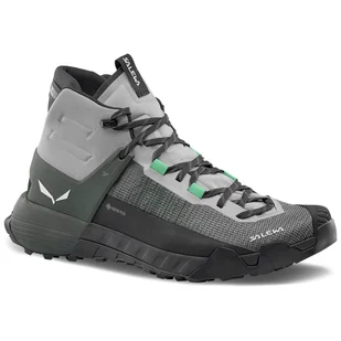 Męskie buty turystyczne Salewa Wildfire Nxt Mid Gtx M Rozmiar butów (UE): 45 / Kolor: szary/zielony - Buty trekkingowe męskie - miniaturka - grafika 1