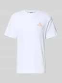 Koszulki męskie - Krój regular fit T-shirt z detal z logo - miniaturka - grafika 1
