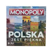 Gry planszowe - Hasbro C79120340 Monopoly Polska jest piękna - miniaturka - grafika 1