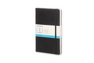 Moleskine notes z kolorową okładką, czarny L QP066 - Artykuły biurowe - miniaturka - grafika 2