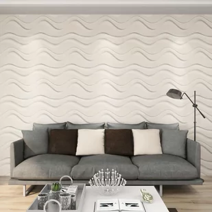 vidaXL Panele ścienne 3D, 24 szt., 0,5x0,5 m, 6 m - Panele ścienne i boazeria - miniaturka - grafika 1