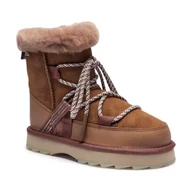 Śniegowce damskie - EMU Australia Skórzane śniegowce Blurred z dodatkiem wełny - miniaturka - grafika 1