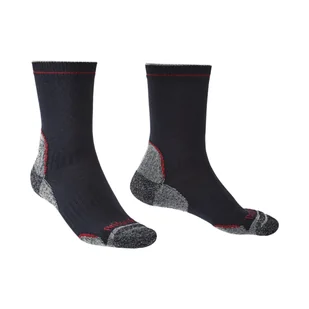 Męskie skarpety trekkingowe Bridgedale Lightweight T2 Coolmax Performance Boot navy/red - 40-43 - Skarpetki męskie - miniaturka - grafika 1