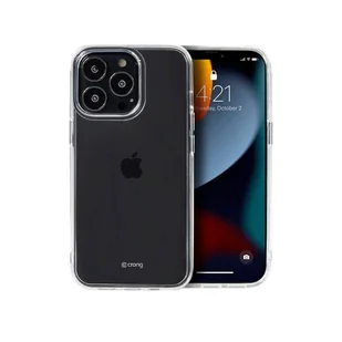 Crong Crystal Slim Cover - Etui iPhone 13 Pro Max (przezroczysty) - Etui i futerały do telefonów - miniaturka - grafika 10