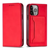 Etui i futerały do telefonów - Etui Card Braders Case do iPhone 13 Pro Max czerwony - miniaturka - grafika 1