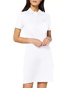 Lacoste Sukienka damska, Blanc, 38 - Sukienki - miniaturka - grafika 1