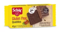 Ciastka - Schar QUADRITOS WAFELKI W CZEKOLADZIE 40G zakupy dla domu i biura B54040 - miniaturka - grafika 1