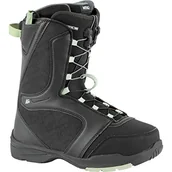 Buty snowboardowe - Nitro Damskie buty snowboardowe FLORA TLS BOOT´21, czarno-miętowe, 280 - miniaturka - grafika 1