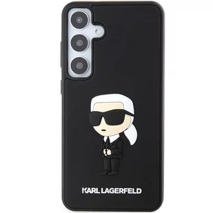Karl Lagerfeld KLHCS24S3DRKINK S24 S921 czarny/black hardcase 3D Rubber Ikonik - Etui i futerały do telefonów Karl Lagerfeld KLHCS24S3DRKINK S24 S921 czarny/black hardcase 3D Rubber Ikonik - Etui i futerały do telefonów - miniaturka - grafika 2
