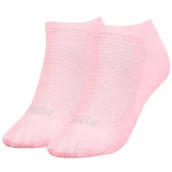 Skarpetki i podkolanówki sportowe - Skarpety damskie Puma SNEAKER 2-PACK różowe 90795504 - miniaturka - grafika 1