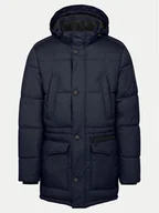 Kurtki męskie - Bugatti Kurtka zimowa 670613 61044 Granatowy Regular Fit - miniaturka - grafika 1