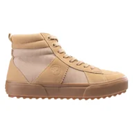 Buty sportowe męskie - Męskie Buty IGUANA BOMER MID M000264656 – Beżowy - miniaturka - grafika 1