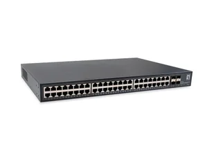 LevelOne GTU-5211 łącza sieciowe Nie zarządzany Gigabit Ethernet (10/100/1000) Czarny - Pozostałe akcesoria sieciowe - miniaturka - grafika 1