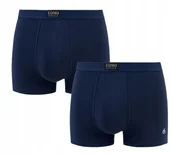 Majtki męskie - 2x MĘSKIE BAWEŁNIANE BOKSERKI MAJTKI MODAL DWUPAK ZESTAW ROZM. 3XL - miniaturka - grafika 1