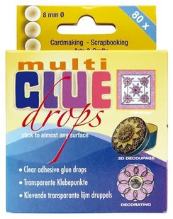 Jeje Produkt V.O.F. Jeje Produkt, kropki samoprzylepne, 8 mm - Dekoratorstwo - miniaturka - grafika 1