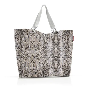 Torba shopper xl, snake sand RZU1040 - Torby i wózki na zakupy - miniaturka - grafika 1