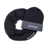 Czapki dla dzieci - Tommy Hilfiger Komin + czapka z dodatkiem wełny - miniaturka - grafika 1