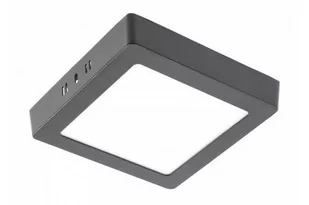 Oprawa natynkowa downlight MATIS PLUS kwadratowa, 13W, 1020Lm, 4000K, czarna aluminiowa rama - Oprawy, klosze i abażury - miniaturka - grafika 1