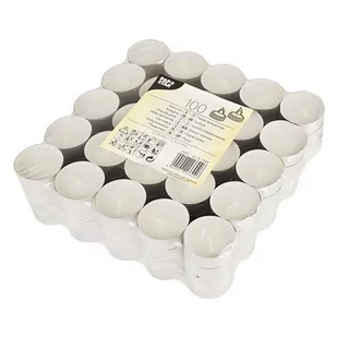 Papstar podgrzewacze/13302 37 MM Biały parafiny zawartość: 100 szt. 13302 - Świece - miniaturka - grafika 1
