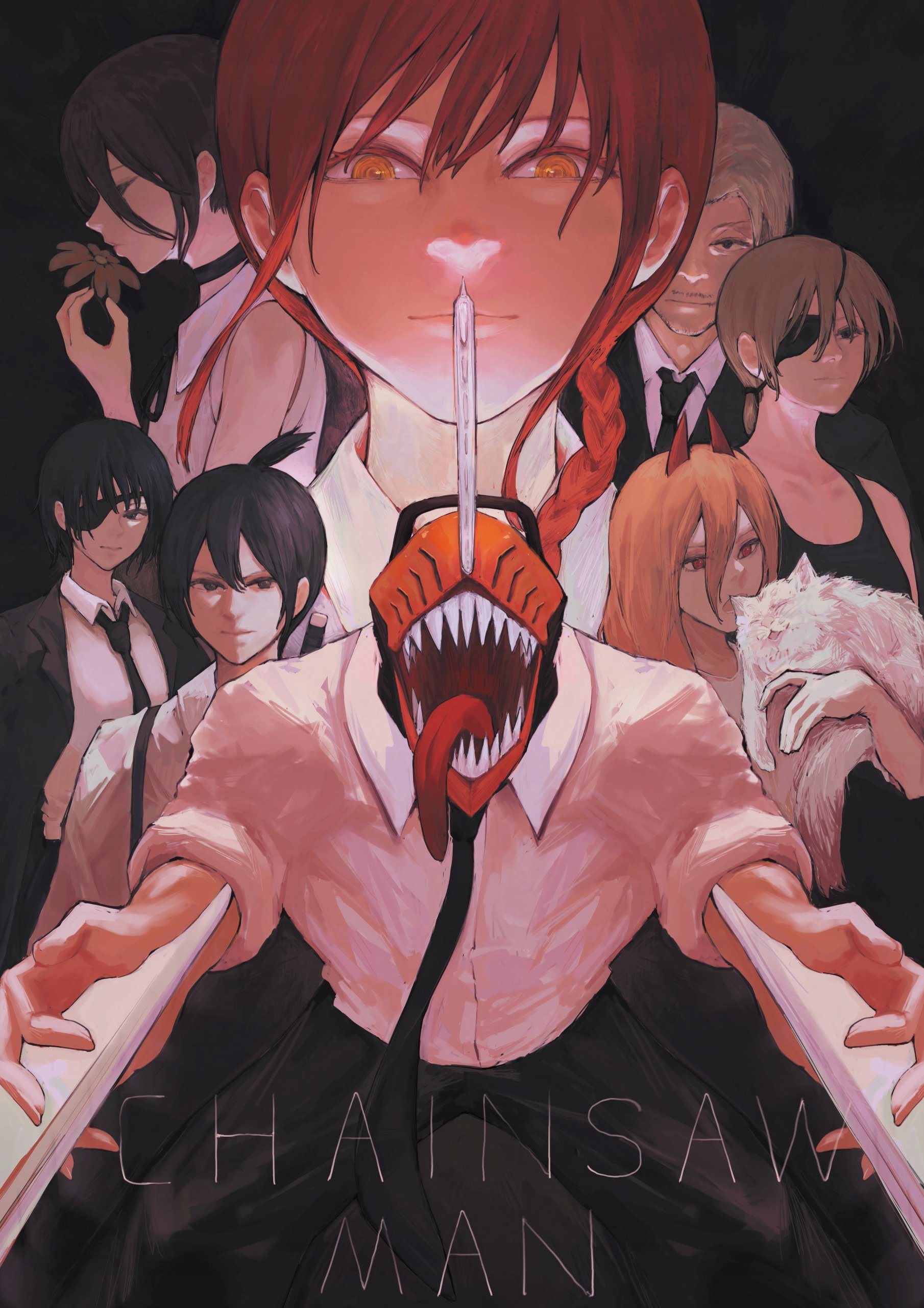 Plakat A1 Chainsaw Man Anime