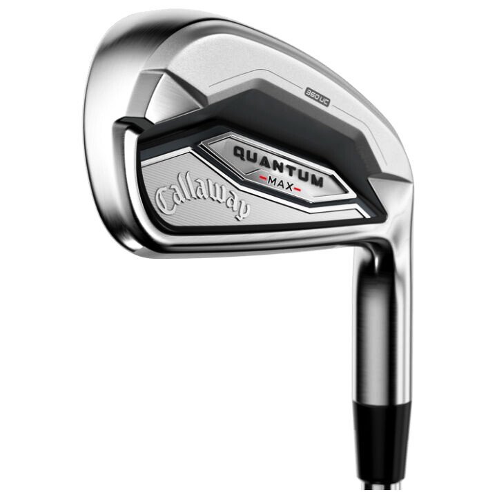 Kij golfowy Iron Callaway Quantum Max Lewa ręka, 5-PW, 6, Regular, Stal, KBS Max 90g