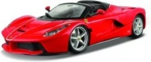 Bburago Laferrari Aperta Red 1:24 - Kolekcjonerskie modele pojazdów - miniaturka - grafika 1