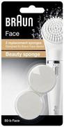 Gąbeczki do makijażu - Braun Face-gąbeczki 80b, zapewnia damska Brązowy urządzeń do oczyszczania twarzy, 2 sztuki 81497538 - miniaturka - grafika 1