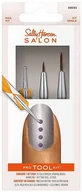Zestawy do manicure i pedicure - Zestaw do malowania na paznokciach Sally Hansen Salon Pro Nail Tool Kit 3 szt (3616302748693) - miniaturka - grafika 1