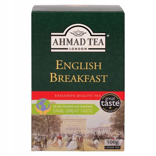 AHMAD TEA English breakfast herbata czarna liściasta 500 g