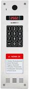 Akcesoria do domofonów i wideodomofonów - Laskomex CP-2533NR-040 Wąski panel audio pionowy, ze stali nierdzewnej, z czytnikiem RFID i DŁUŻSZĄ listą lokatorów (kompatybilny z modułem KAM3-1) - miniaturka - grafika 1