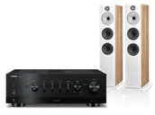 Zestawy stereo - Yamaha R-N1000A (czarny) + 603 S3 (dąb) - miniaturka - grafika 1