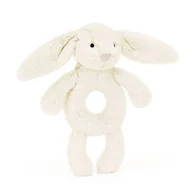 Zestawy naczyń dla dzieci - Króliczek Kremowy Grzechotka 18 cm - miniaturka - grafika 1