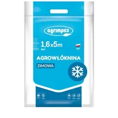 Agrowłókniny - Agrimpex Agrowłóknina osłaniająca zimowa - hobby 1,6m x 5m, 50g/m2, marki AHZ16550 - miniaturka - grafika 1