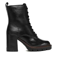 Botki damskie - Botki G-Star Raw CEO-WI34-CLEVELAND-04 Czarny - miniaturka - grafika 1