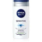 Żele pod prysznic dla mężczyzn - Nivea Men Sensitive żel pod prysznic 250 ml dla mężczyzn - miniaturka - grafika 1