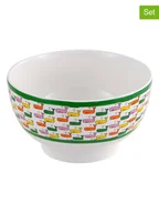 Sztućce dla dzieci - Benetton Kolorowe miski (2 szt.) - 600 ml - miniaturka - grafika 1