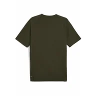 Koszulki sportowe męskie - Męska koszulka Evostripe PUMA Dark Olive Green - miniaturka - grafika 1
